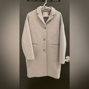 Everlane The Cocoon Coat Gray